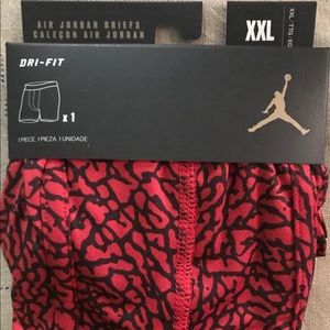 Jordan Men’s Briefs (Red)